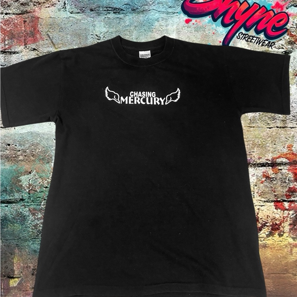 Black Men's Band Shirt Chasing Mercury